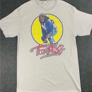 Teen Wolf Graphic T-Shirt - Gray